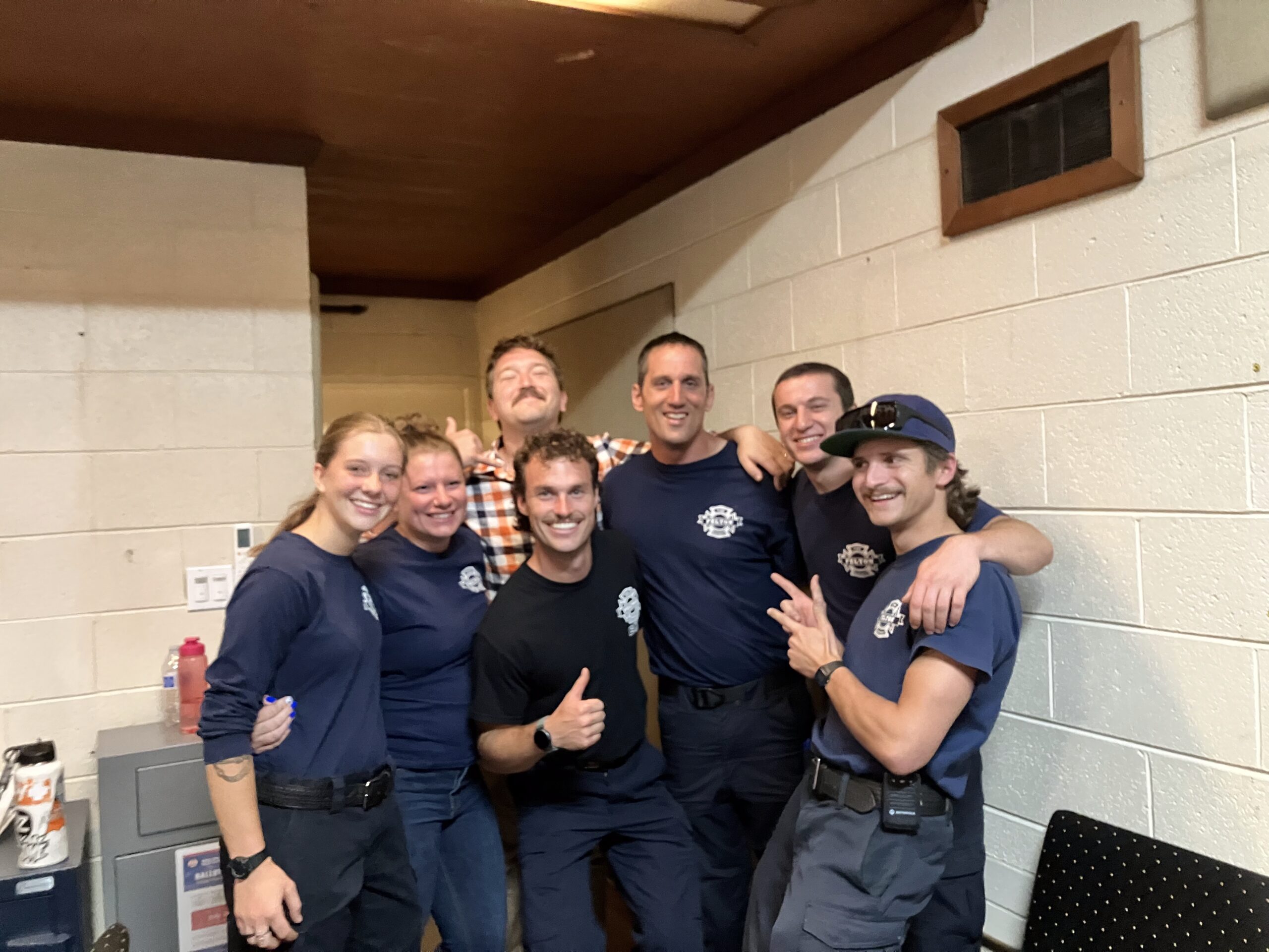 FFPD crew celebrating the assessment results on July 24, 2026