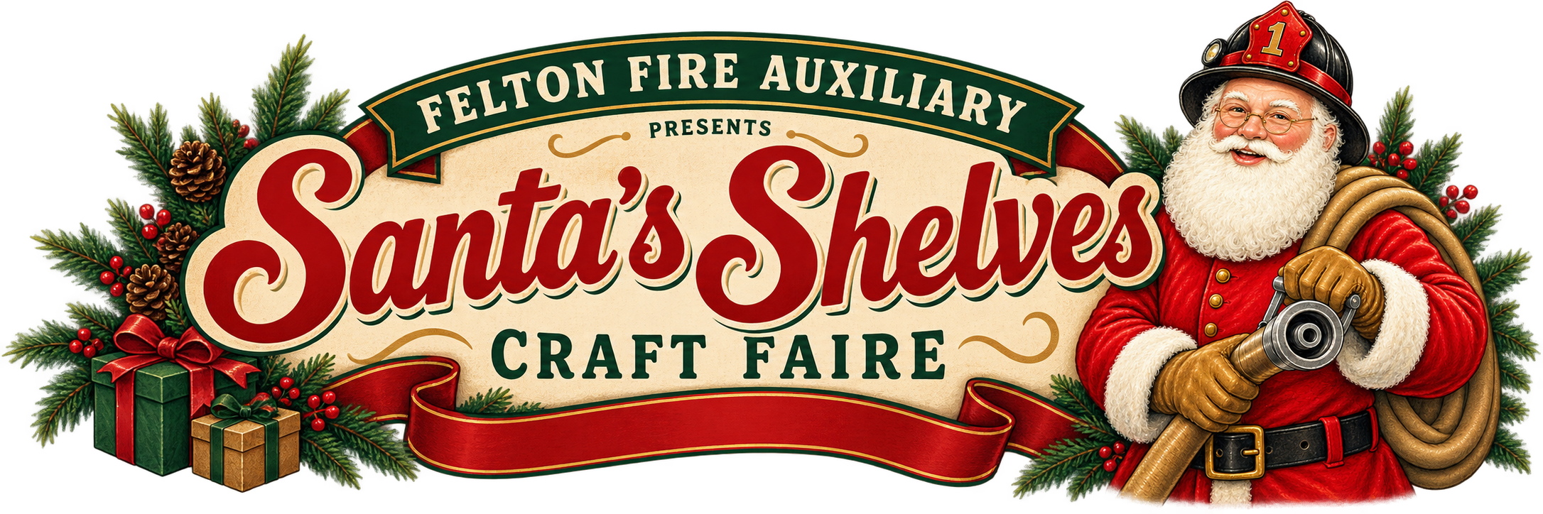 Santa's Shelves Craft Faire — presented by the Felton Fire Auxiliary